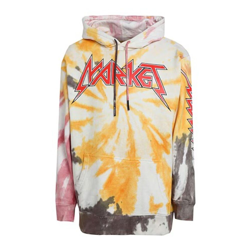NWT MARKET Iron Market Tie Dye Hoodie Hooded Sweatshirt size S